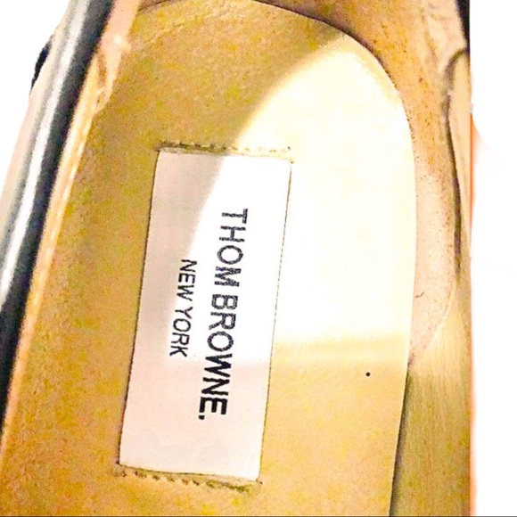 Thom Browne pebbled leather penny loafer - Picture 4 of 5